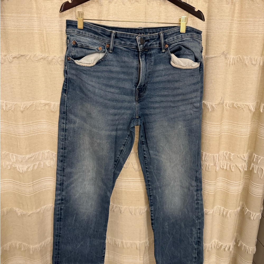 American Eagle Bootcut Men's Blue Jeans